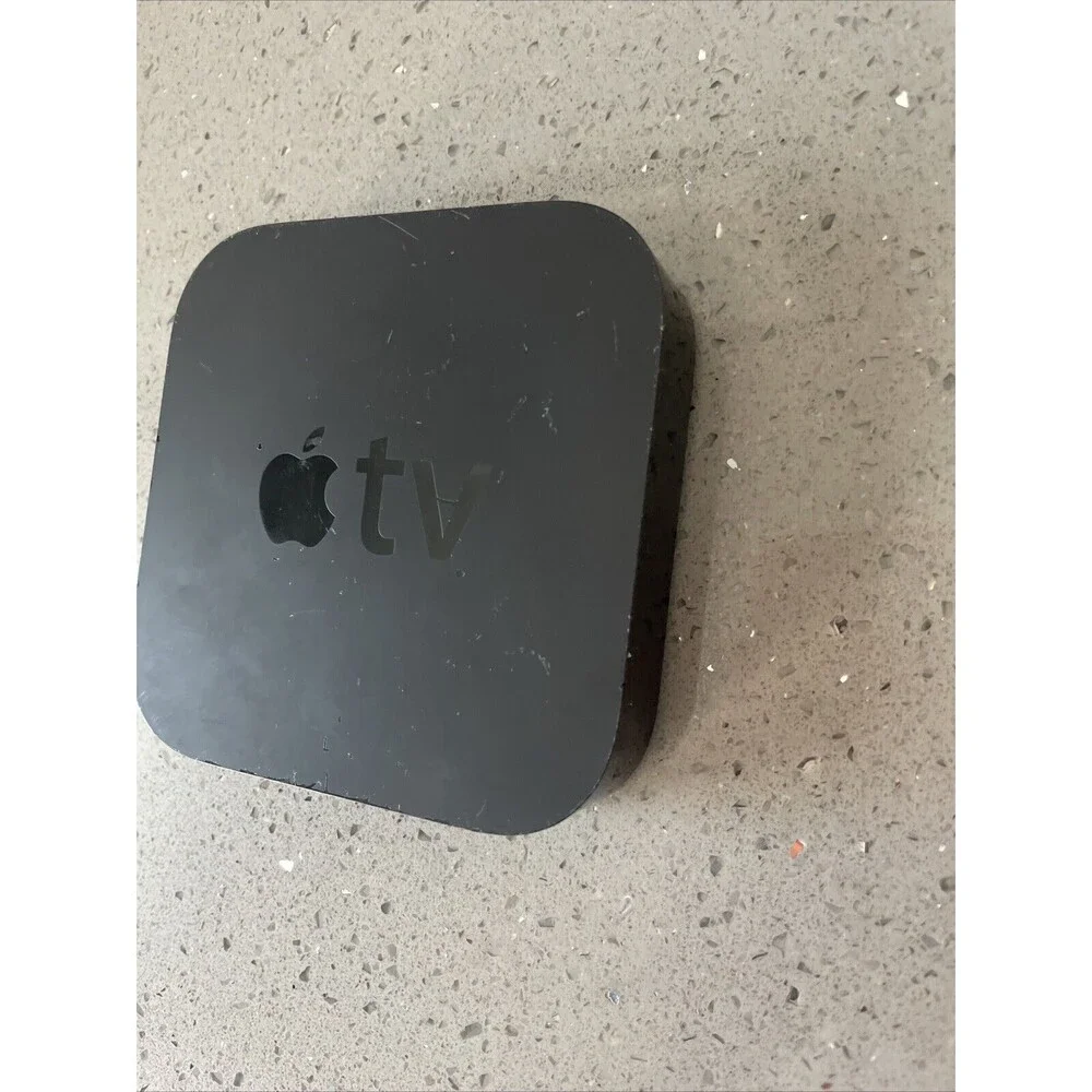 Apple TV A1427 HD Media Streamer 1080p Ethernet HDMI WiFi Tested Works no power